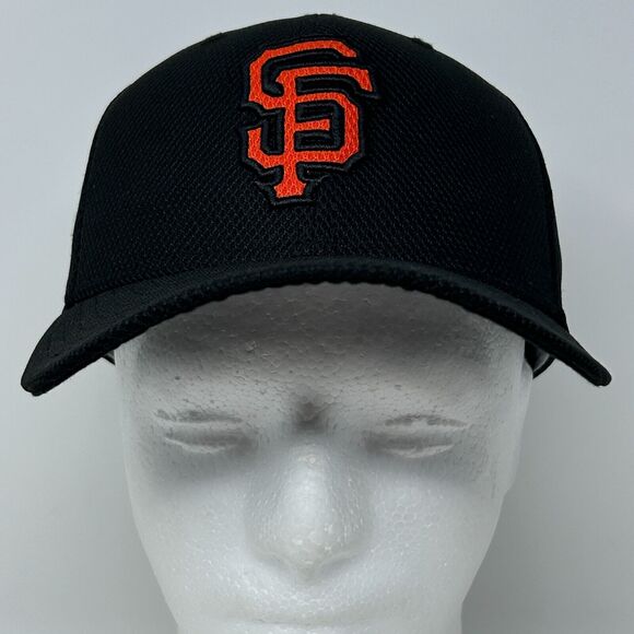 San Francisco Giants Hat Baseball Cap Batting Practice BP New Era Black Fitted 7 - Picture 2 of 11